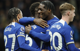 Chelsea with a massive win against nine-man Spurs