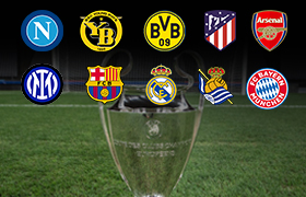 here are the teams already qualified for the UCL round of 16